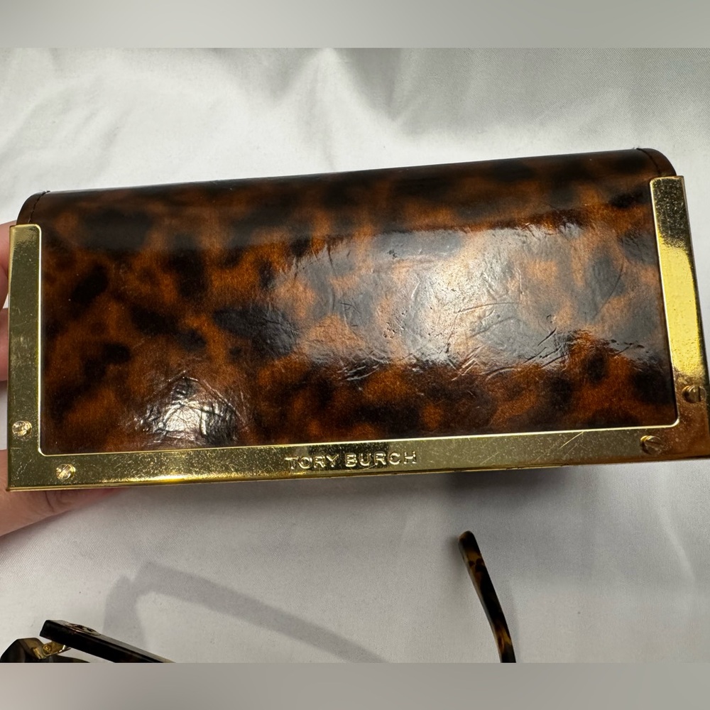 Tory Burch Tortoise Shell Sunglasses - Picture 6 of 7